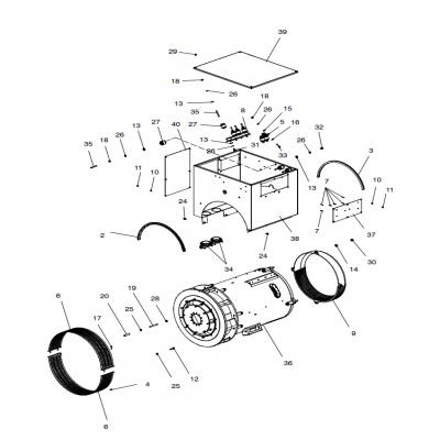 Alternator and Mounting, continued  交流發(fā)電機和安裝，&amp;amp;ldquo;GM91650,&amp;amp;rdquo;&amp;amp;ldquo;40MDDCA,&amp;amp;rdquo;&amp;amp;ldquo;55MDDCB ,&amp;amp;rdquo;&amp;amp;ldq